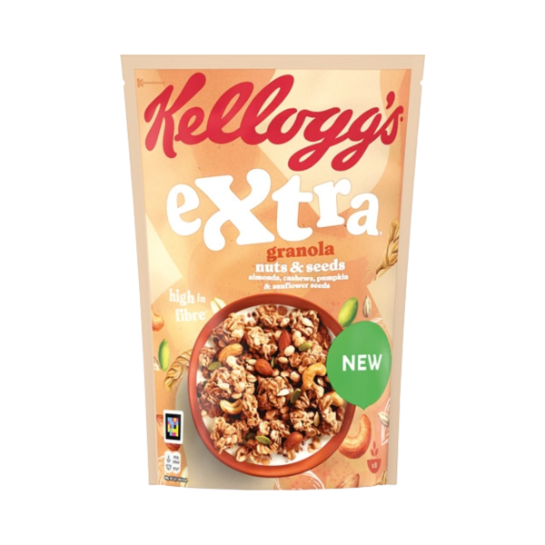 Kellogg's Extra Granola Müsli Nuts & Seeds, 400g